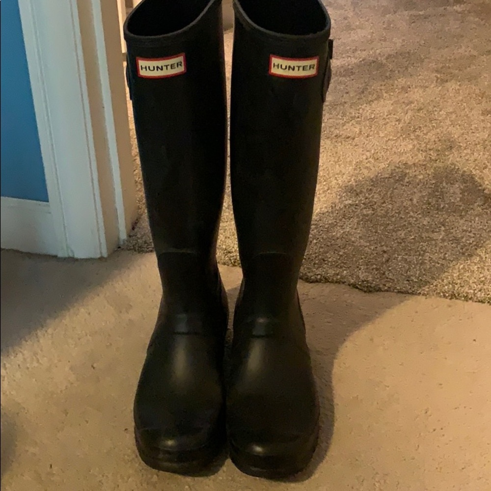 Hunter boots! Great condition